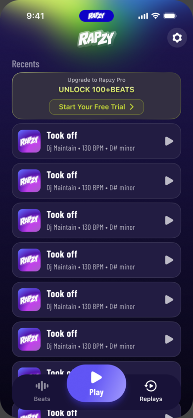 Replays: your recent rounds